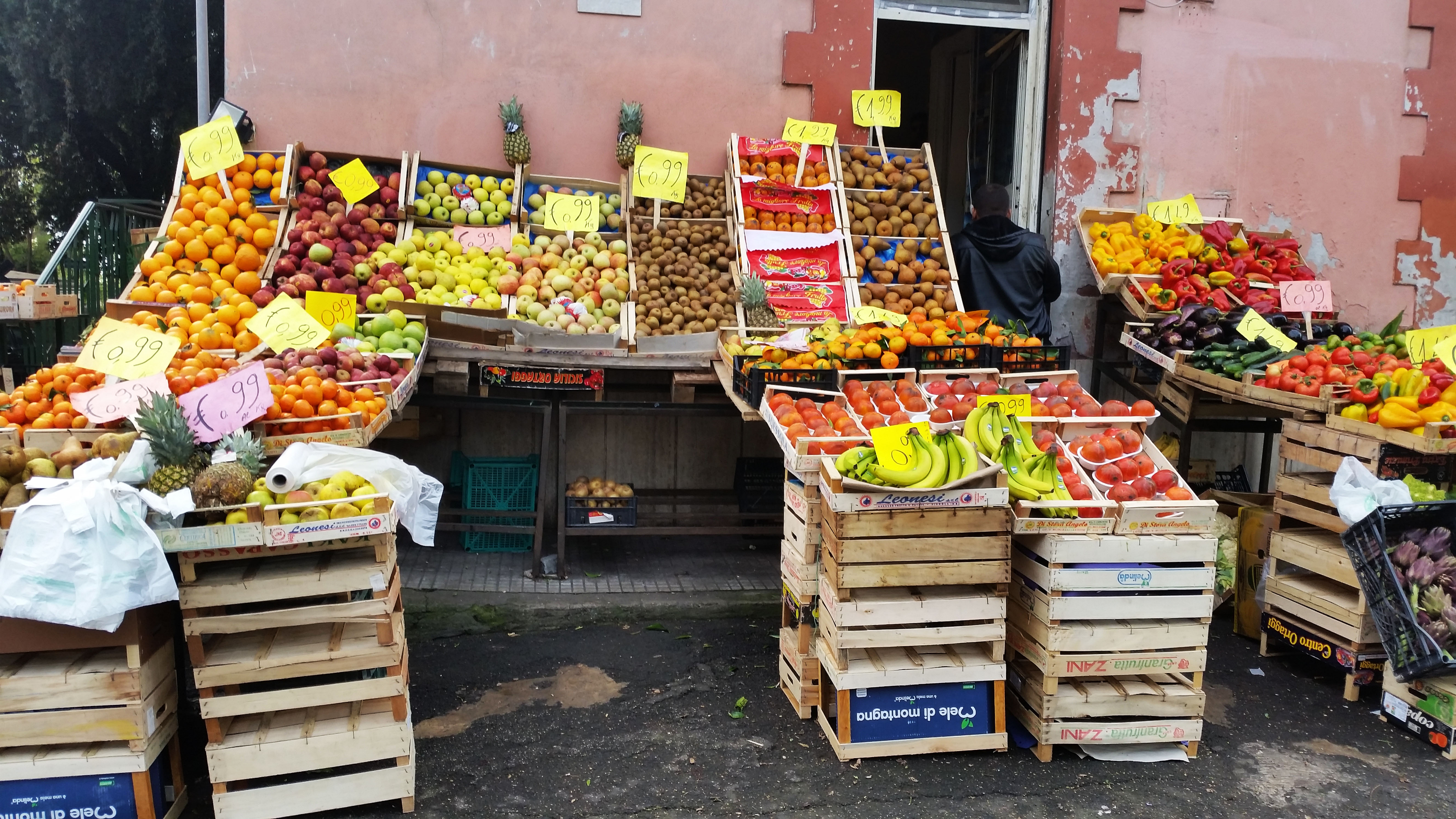fruit stall ostia antico